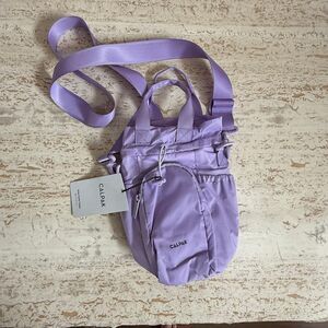 NWT Calpak insulated water bottle holder in orchid